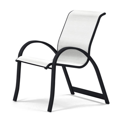 Hiraku Premium All-Weather Wicker Outdoor Stacking Dining Armchair with Cushion