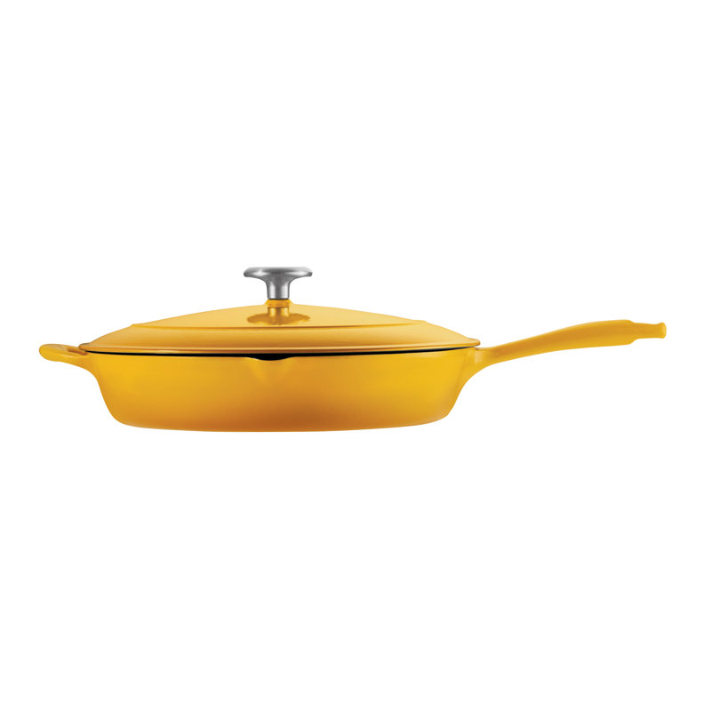 Casserole spécialisée avec couvercle, Jaune