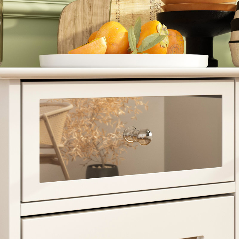 Buffet Eraclia 55,1 po, Blanc
