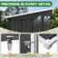 Outdoor Waterproof 5X3 Ft. D Metal Garden Storage Shed-115337251