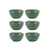 Gemstone Jade Stoneware Dessert Bowl