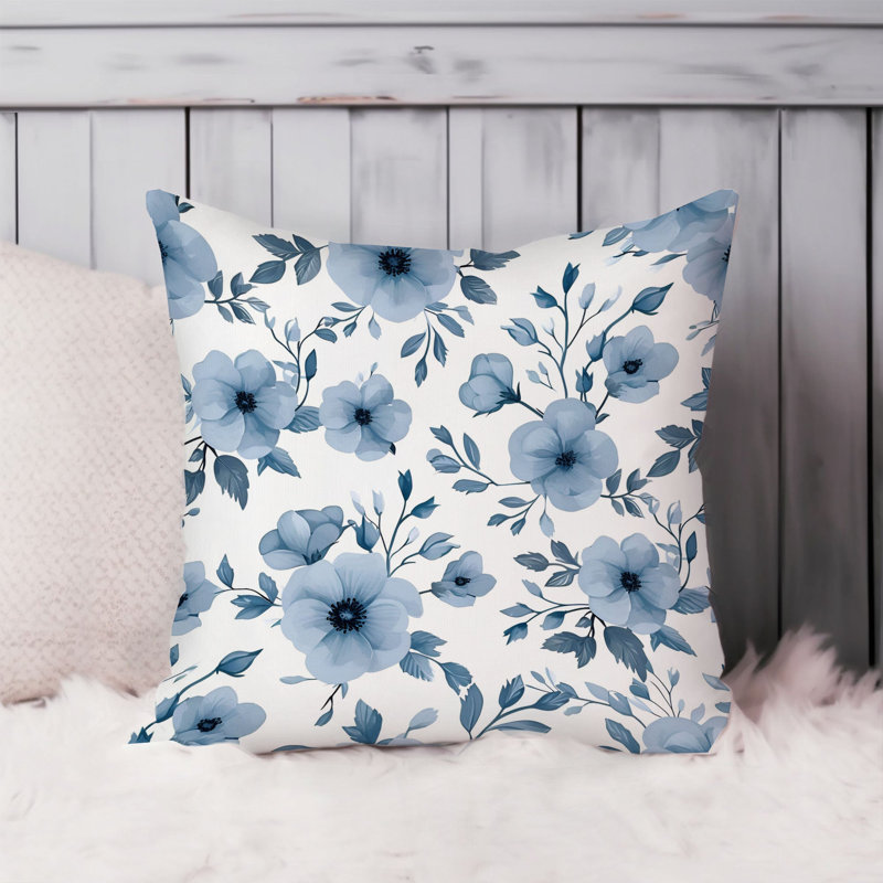 Floral Pillow Cover