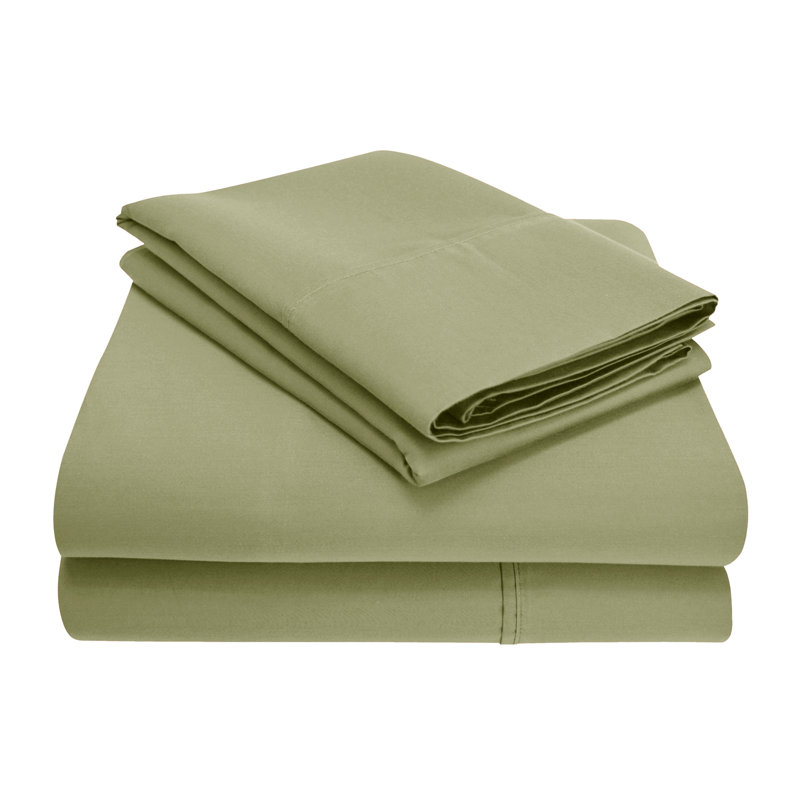 Ensemble de draps supérieur en mélange de coton infroissable à densité de tissage 1200 fils Superior, ISE