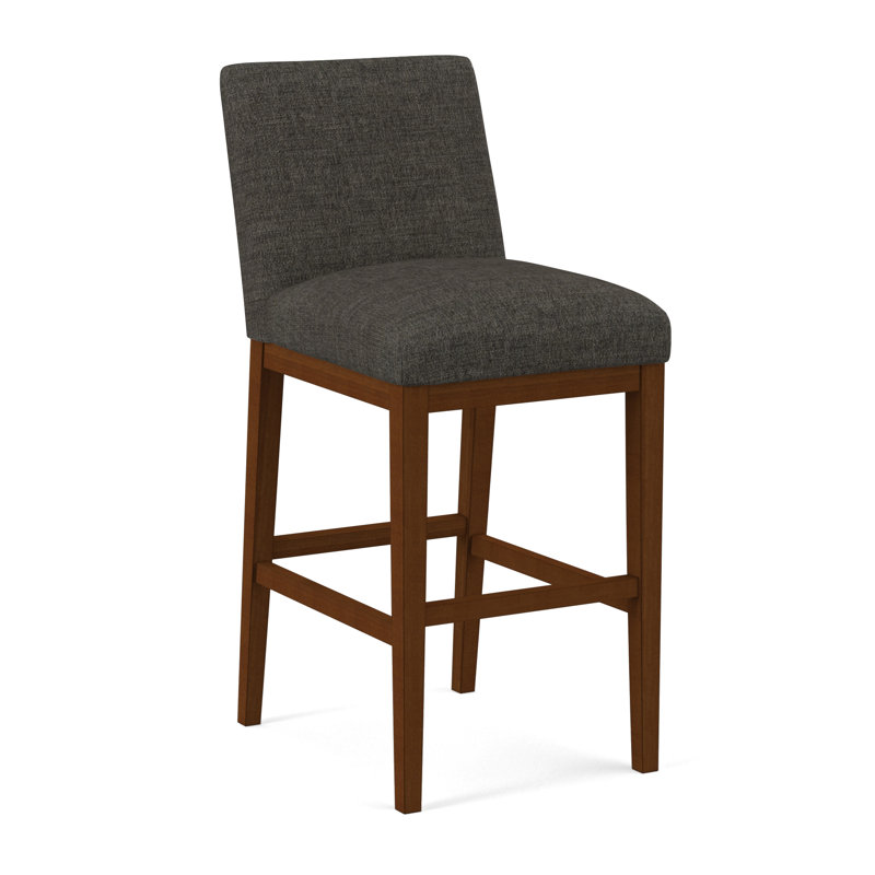Upholstered Stool, 61558-61, English Saddle