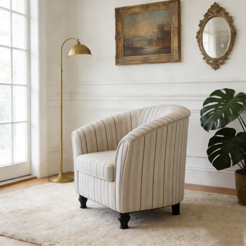 Fauteuil demi-tonneau Barrel