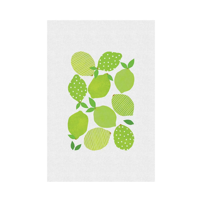 Lime Crowd 1 Piece Wrapped Canvas Wall Art, 66.04 cm H x 45.72 cm W