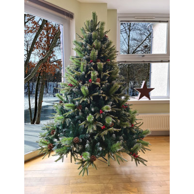 Calgary 180cm H Artificial Pine Christmas Tree