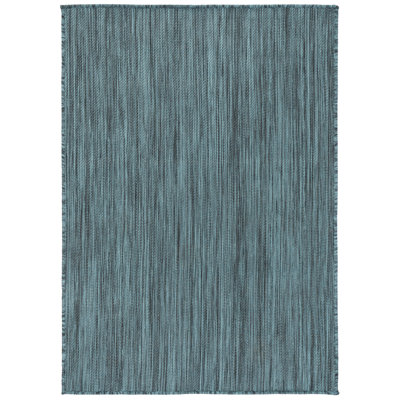 Beach House Performance Solid Color Indoor/Outdoor Area Rug