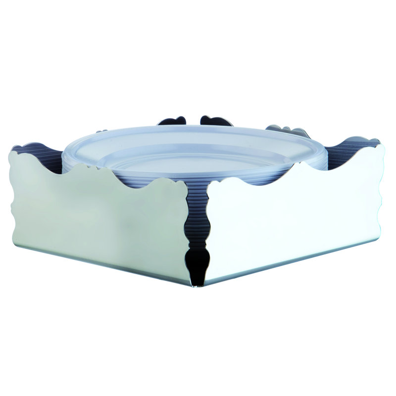 Dolce Vita Plate Holder, Silver