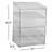 Five-Tier 60 Compartment Display, 12-Comp per Tier. Dimensions: 12"W x 8.5"D x 18.5"H