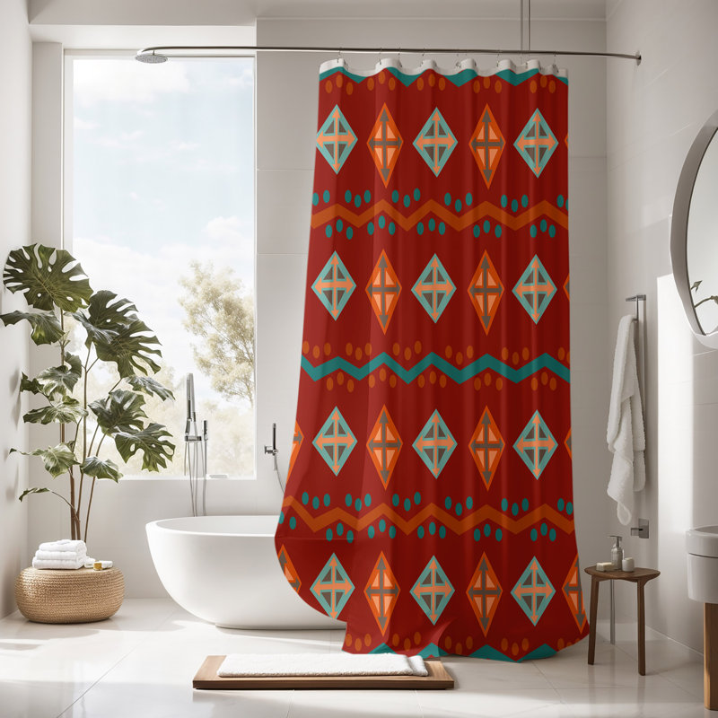 Shower Curtain, 93" H x 70" W