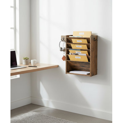 Wood Magazine Rack
