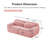 Space-saving Pink Plush Sectionals, Ergonomic Modular Design, Fits Any Room