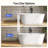 DeerValley Liberty 59" x 28" Freestanding Soaking Acrylic Bathtub with Overflow Drain