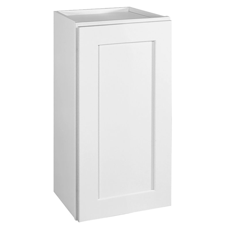 Armoire de cuisine style Shaker de Design House Brookings (prête à assembler), H 36 po x l 18 po, Blanc