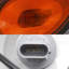 Phares noirs compatibles avec Peterbilt 337/386/387 avec clignotant gauche