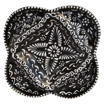 High Quality Talavera 5 Spaces Appetizer Plate 