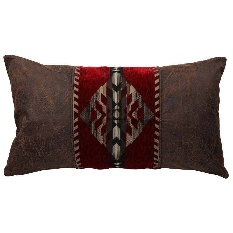 Wooded River Gallop Claret - Sham Cover - King 20x36, King