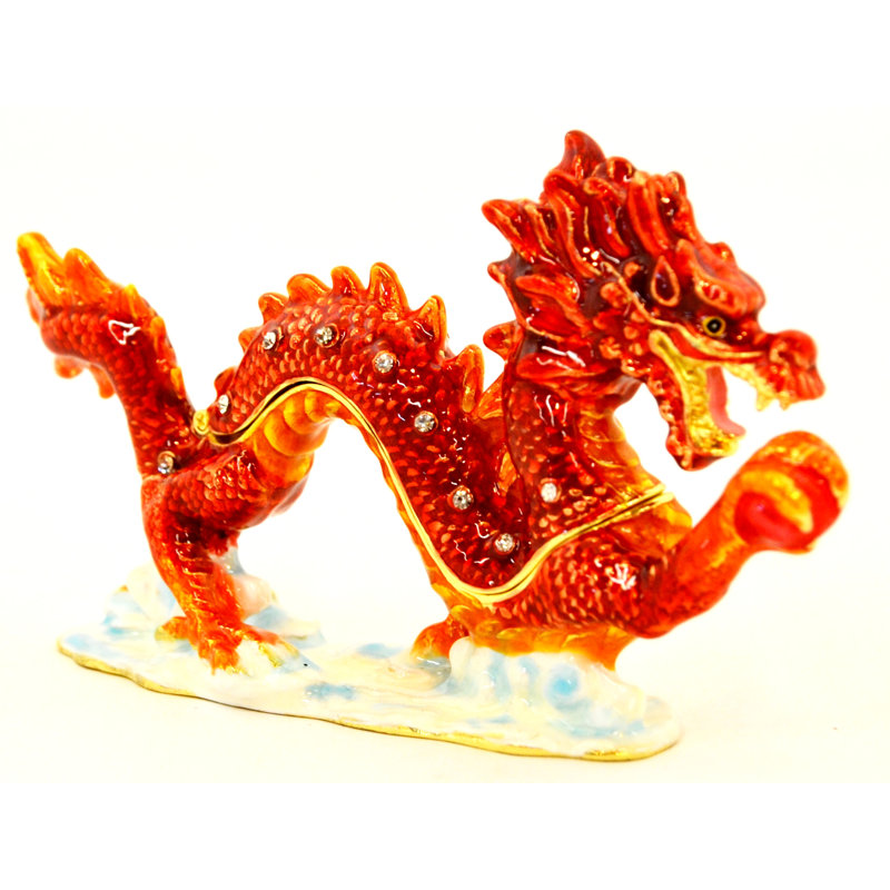 Asian Metal Decorative Box