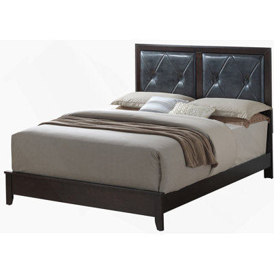 Faux Leather Full Bed