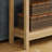Ayjah 51.2" Wood Console Table with 3 Drawers,Rattan Entry Table for Entryway