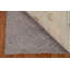 Tapis bleu en laine noué à la main de conception unique 4 pi x 4 pi 11 po New Age