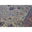 Wool Oriental Area Rug in Gold/Rust/Blue