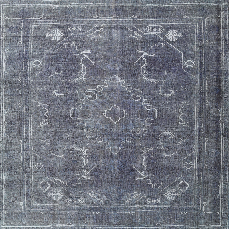 Aimee-Mae Oriental Indoor Rug, Square 6'