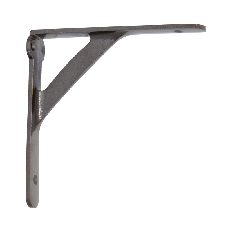 Iron Shelf Bracket, Grey