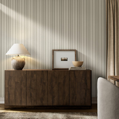 Striped Terralon Wallpaper Roll by Getty Images