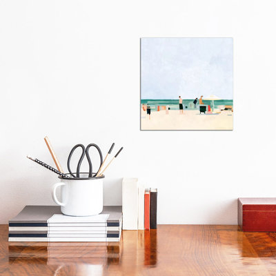 «Family Holiday I» par Emma Scarvey - peinture sur toile tendue