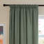 Soft Chenille Blackout Pencil Pleat Curtains-122809695-122809704