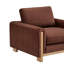 Fauteuil rembourré 43,3 po Adika-128624087