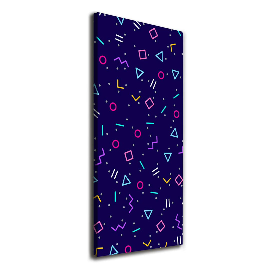 Geometric Background - Wrapped Canvas Print