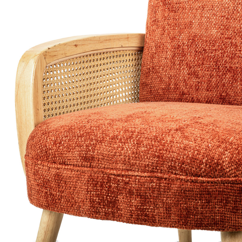 Méridienne Catalena, Tissu rouge
