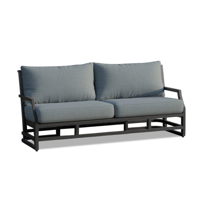 Perth- Deep Seating Sofa, Nova Denim