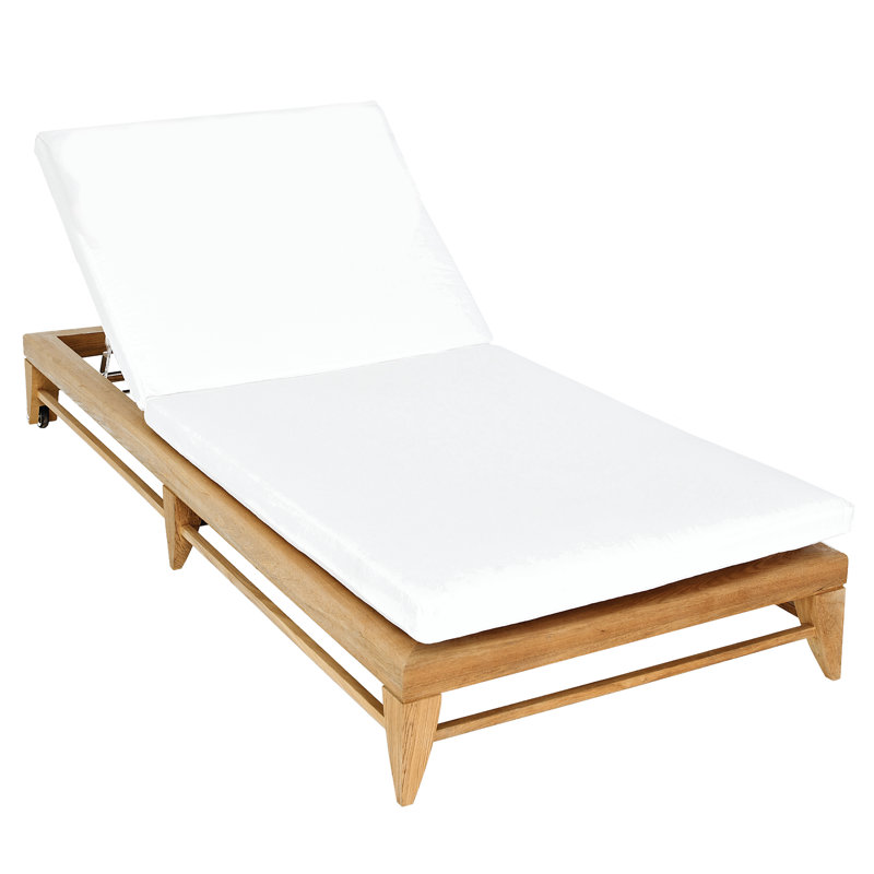 Limited 100 Outdoor Teak Chaise Lounge