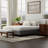 Twin Xl Upholstered Bed Frame Foundation In Black And Gray, Compatible With Standard Mattress Configurations, 80 Long, 38 Wide, 15 Tall, 42 Lb, Quick Assembly Time Xl, Foundation, Types, Installation-190227911-190227910