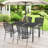 Armentrout 4 - Person Patio Dining Set Umbrella Hole Included Rectangular Table