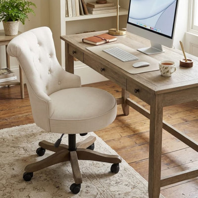 Chaise de bureau pivotante Asyra