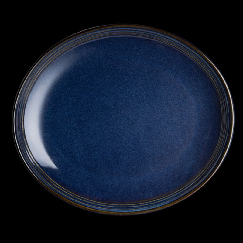 Plateau ovale flipside indigo