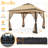 11×11 FT Pop-Up Gazebo Tent with 4 Mesh Sidewalls-112797804