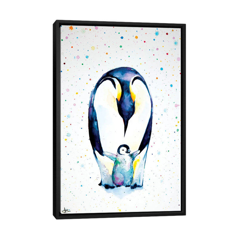 « little steps », peinture sur toile tendue, H 26 po x l 18 po x P 1,5 po, Toile avec cadre noir, Pas de tapis