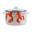 Lobster 18 Quarts Qt. Non-stick Enamelware Stock Pot