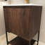 23,6 po X P 18,9 po P 33,8 po Meuble-lavabo autoportant simple H en résine blanche-389255404