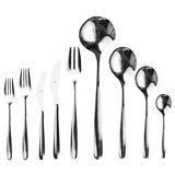 Morgana 75 - Piece Stainless Steel Flatware Set - Service for 12