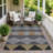 Machine Washable Indoor/Outdoor Chantille ACN2545 Geometric Rug-427610532-427610586