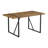 55" Modern Industrial Rectangle Dining Table for Small Spaces-71806695-95104483