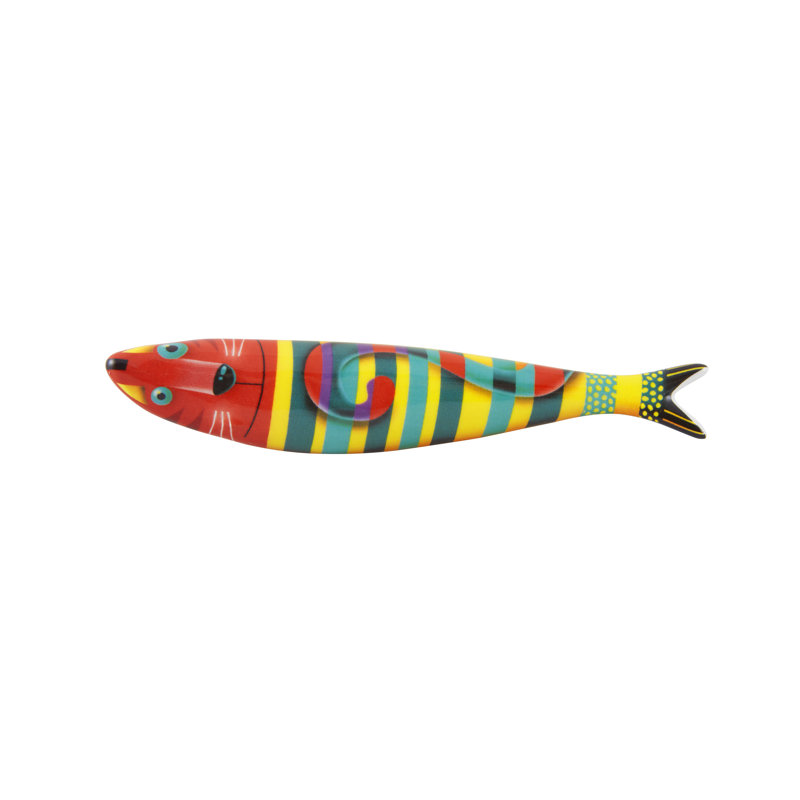 Sardine Handmade Coastal Nautical & Beach Wall Decor on Earthenware