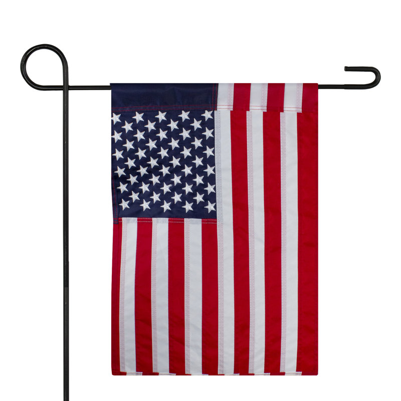 Drapeau extérieur Patriotic Americana, H 18 po x l 12,5 po